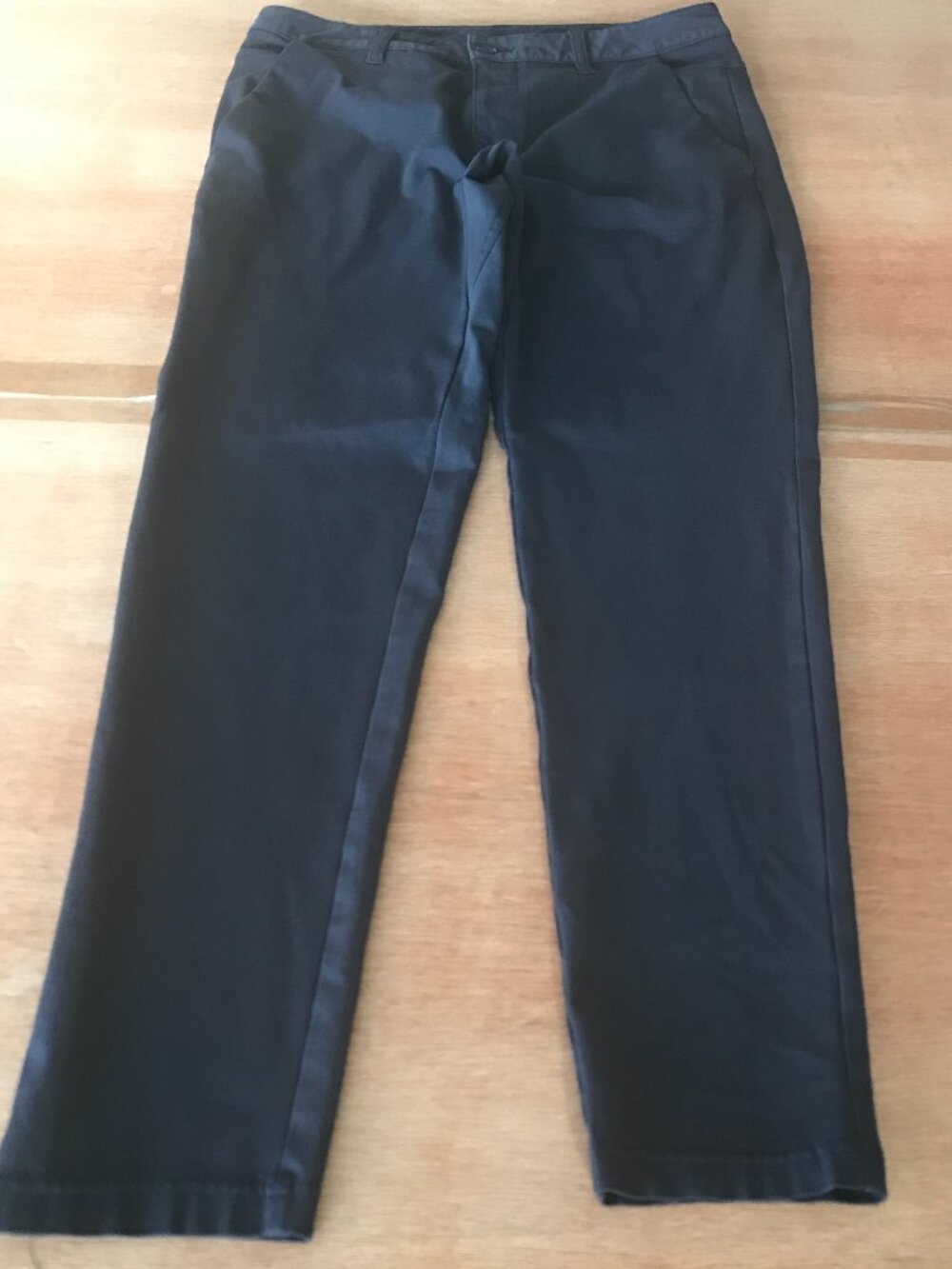 BYLT Premium Basics Everyday Pants 2.0 Men M Blue Low Rise Athleisure Stretch
